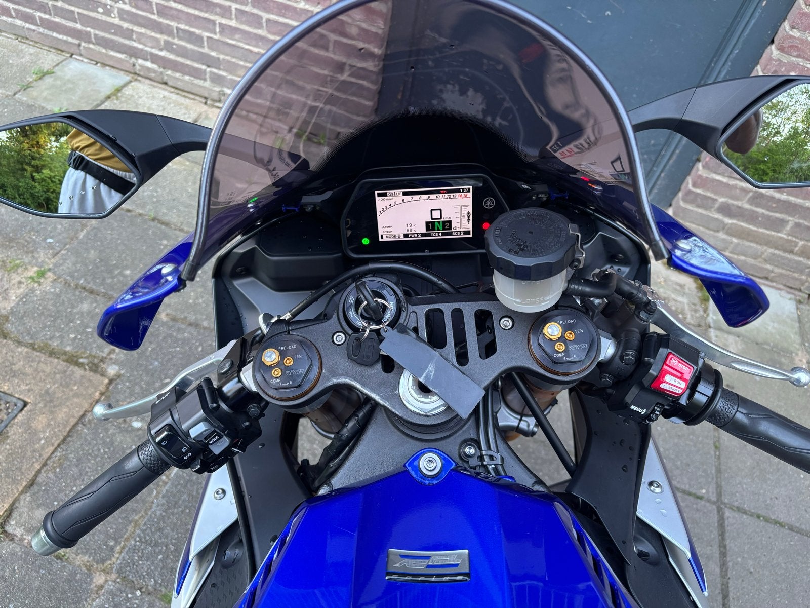 Yamaha YZF-R1 Super Sport Motorfiets, Sportuitlaat, 4 cilinders, Motorrijbewijs A, Gebruikt