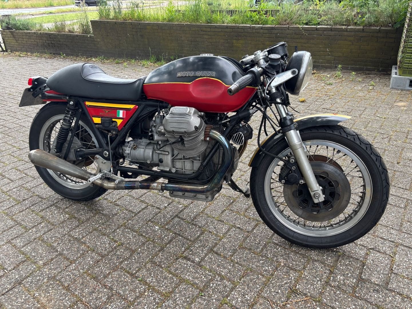 MOTO GUZZI 1000 SP CAFERACER 1000SP 1982 SPECIAL V 1000, 2 cilinders, Motorrijbewijs A, Bedrijf, Onbekend