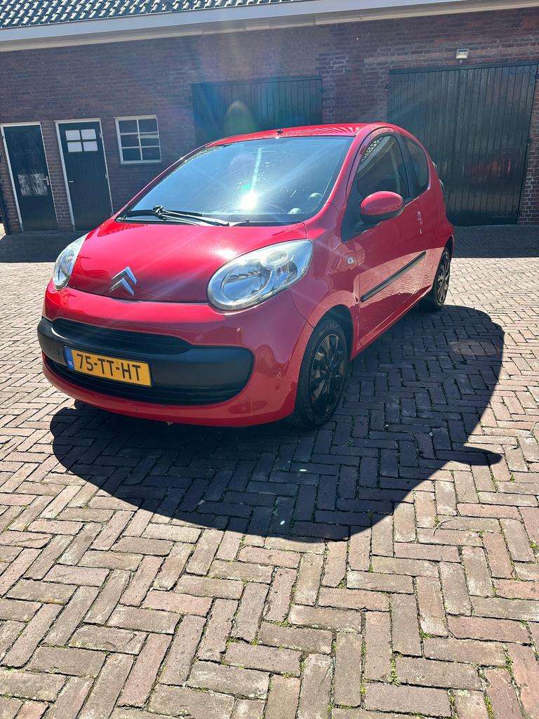 Citroën C1 1.0 3-DRS 2007 Rood, Voorwielaandrijving, 765 kg, 4 stoelen, C1