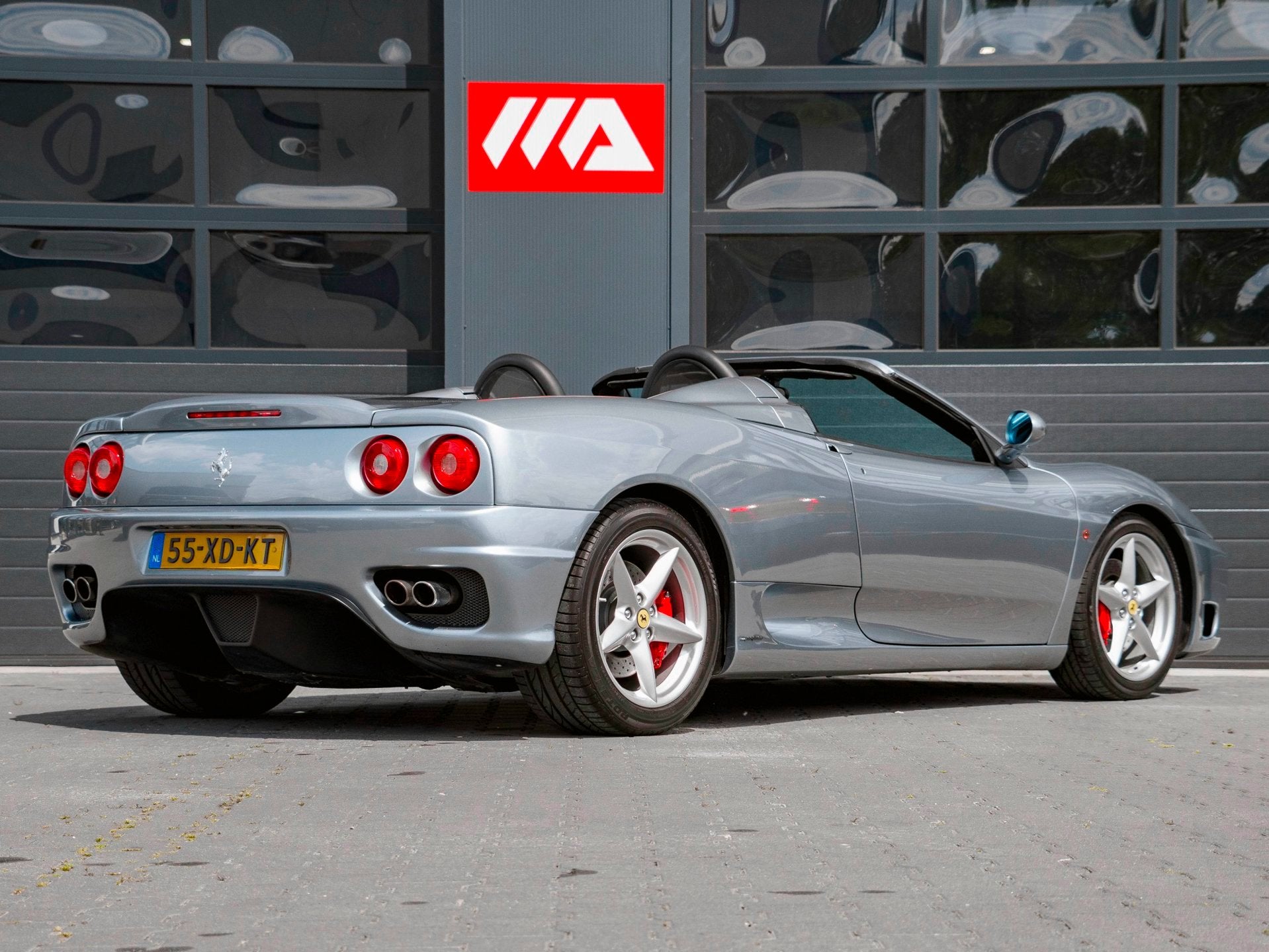 Ferrari 360 3.6 V8 Spider, Auto's, Keurmerk '100% Onderhouden', Achterwielaandrijving, Gebruikt, Cabriolet