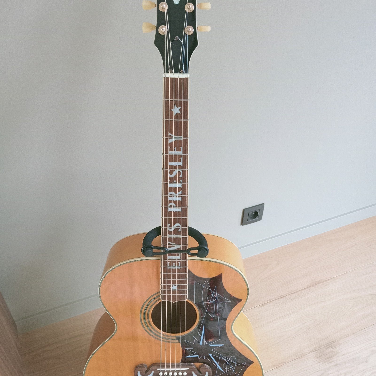 Epiphone signature Elvis Presley EJ200, Ophalen, Zo goed als nieuw, Western- of Steelstringgitaar
