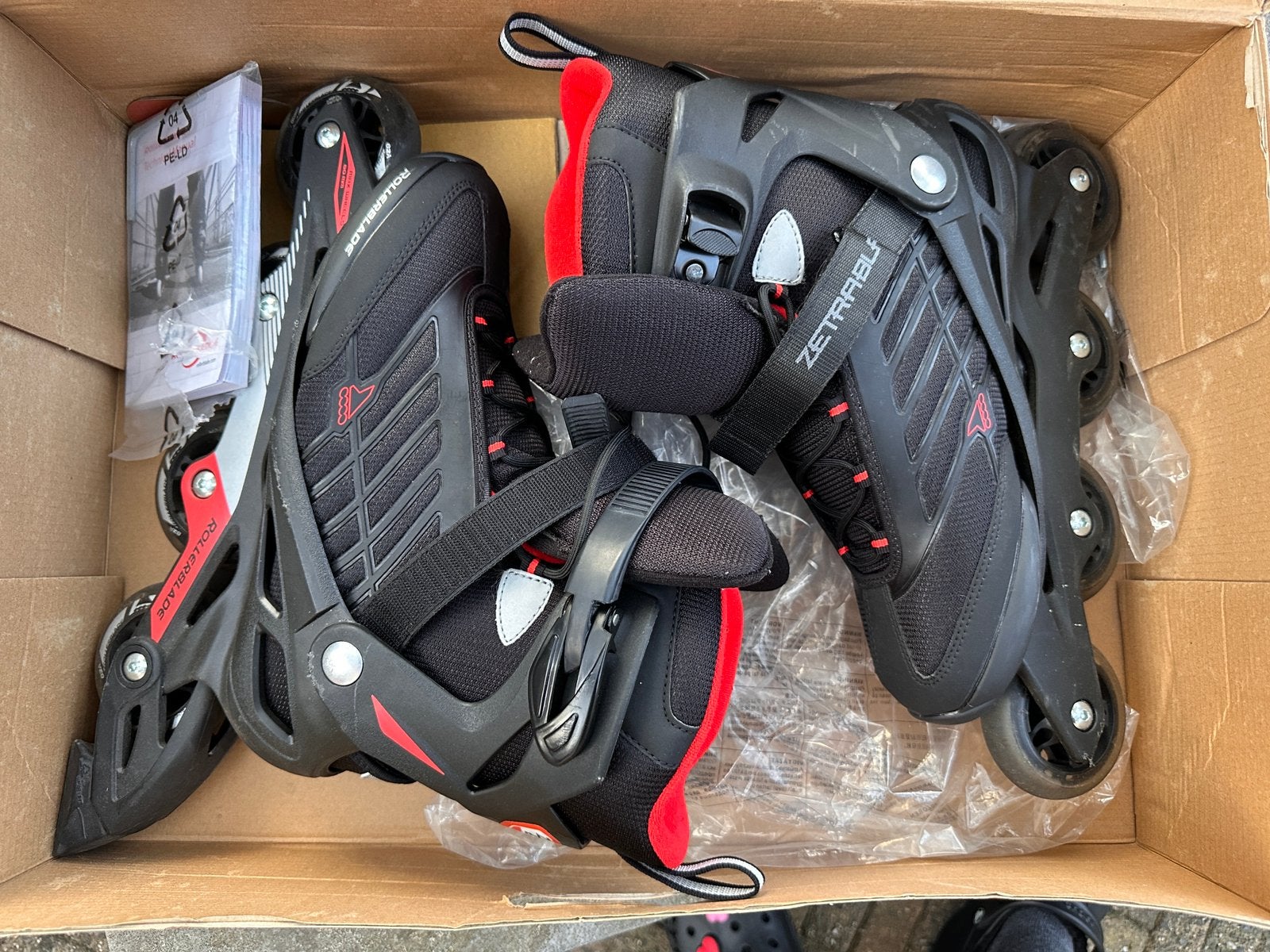 Rollerblade inline skates maat 42,5, Gebruikt, Inline skates 5 wielen, Dames, Ophalen