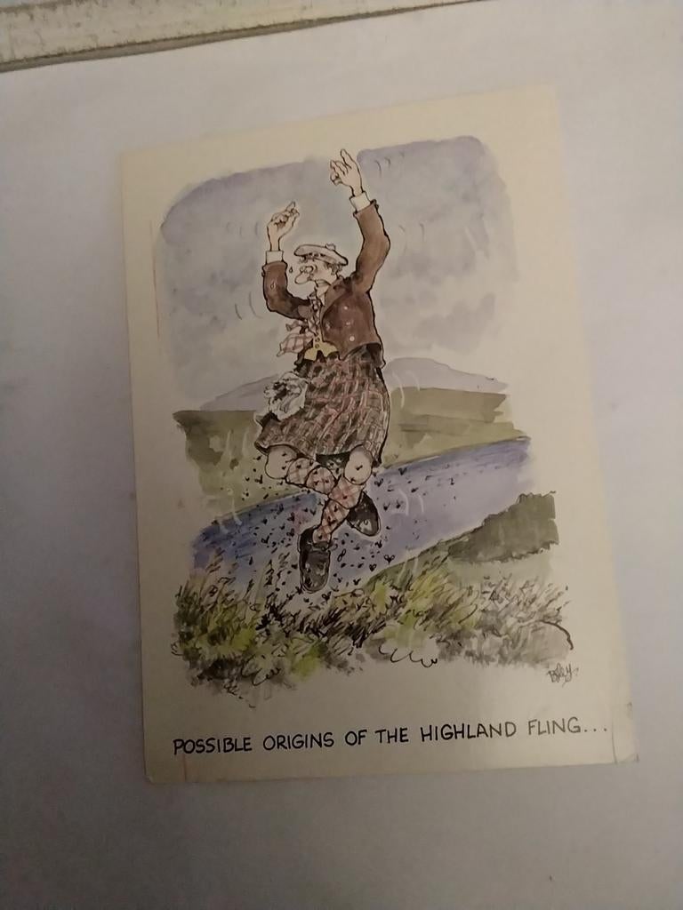 POSSIBLE ORIGINS OF THE HIGHLAND FLING.., Ophalen of Verzenden, 1980 tot heden, Overige thema's