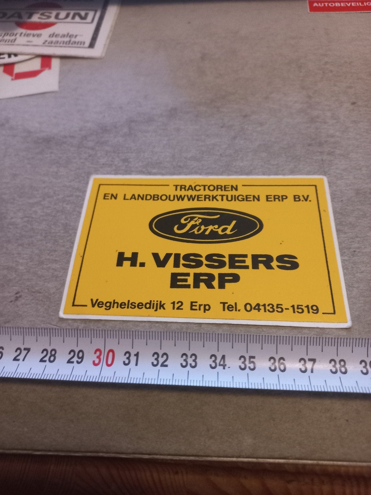 Ford Tractoren en Landbouwwerktuigen Sticker, Ophalen of Verzenden