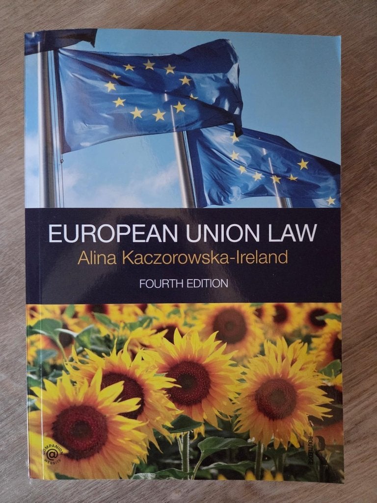 European Union Law, 4th Edition, Boeken, Ophalen of Verzenden, Alpha, Zo goed als nieuw, WO