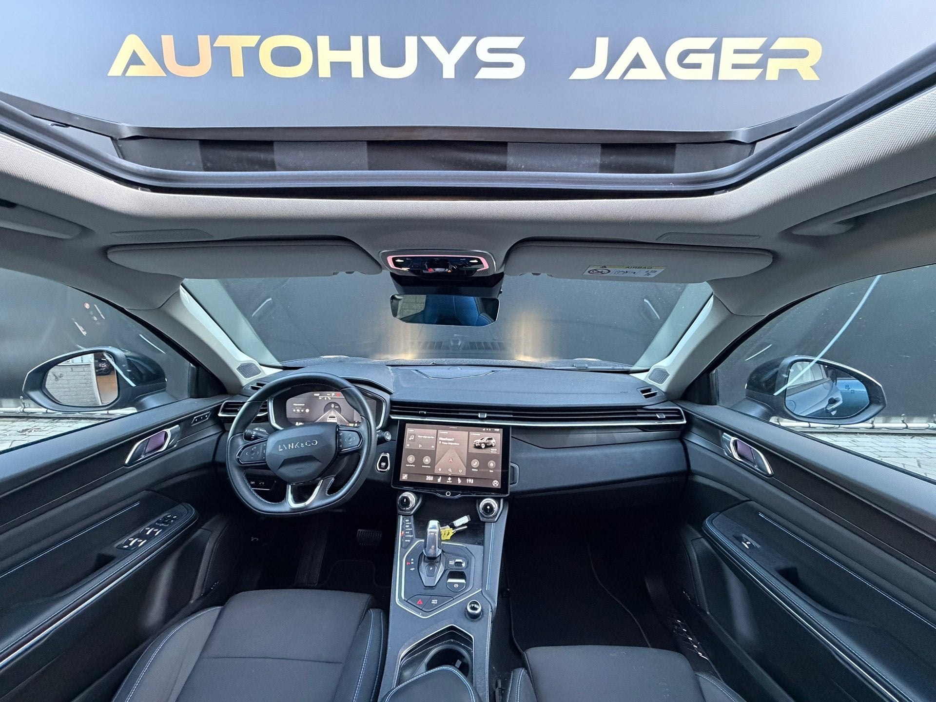 Lynk & Co 01 1.5 Pano 360 Memory Carplay Hybride Automaat, Auto's, Stof, Blauw, Bedrijf, 1854 kg