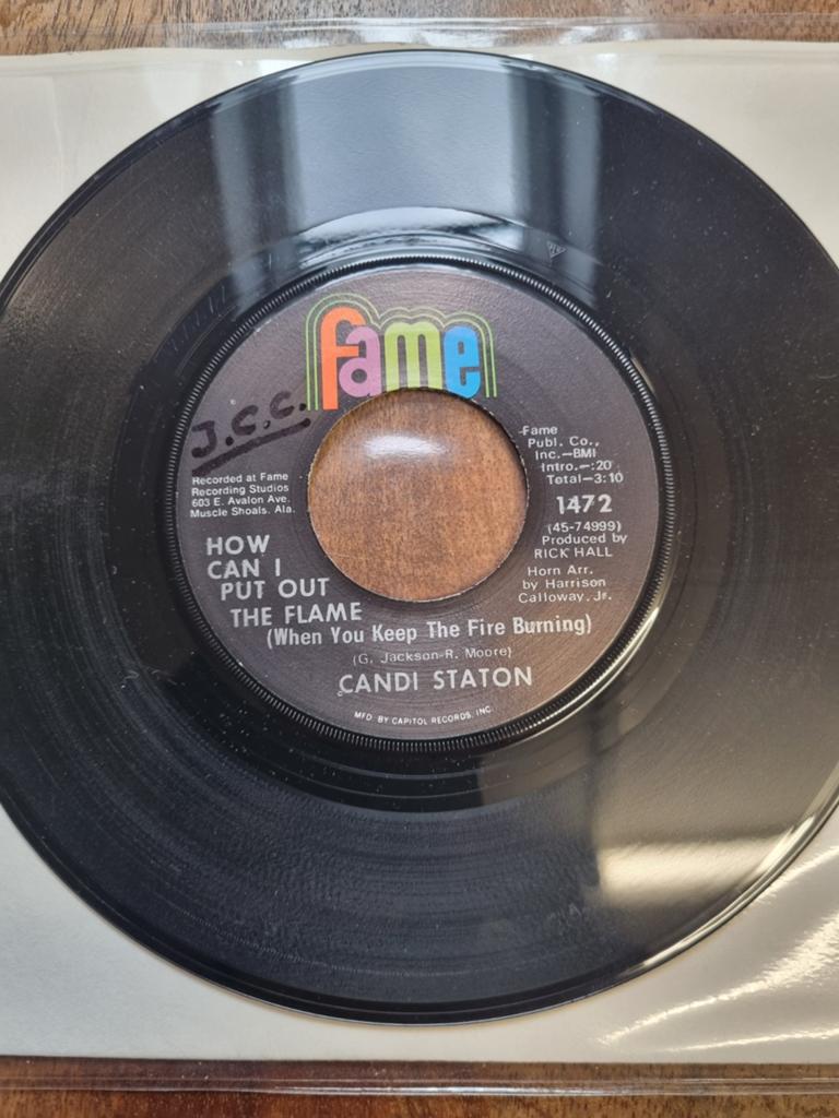 7"Candi Staton ‎– Stand By Your Man / How Can I Put Out nr3, Ophalen of Verzenden, Zo goed als nieuw, Pop