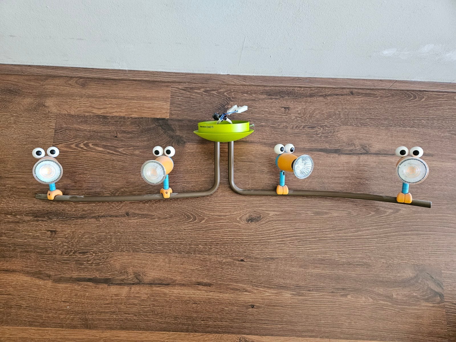 Massive Birdey Plafondlamp - Speelse Verlichting, Modern, GU10, 82 cm, Plafondspot