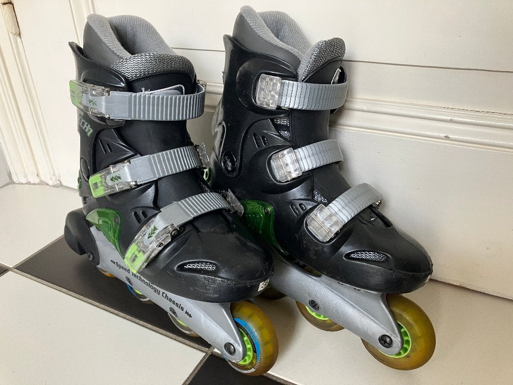 Skates Skeelers Micro M-Cro Tech7 in goede staat – maat 36, Overige merken, Dames, Ophalen of Verzenden, Zo goed als nieuw