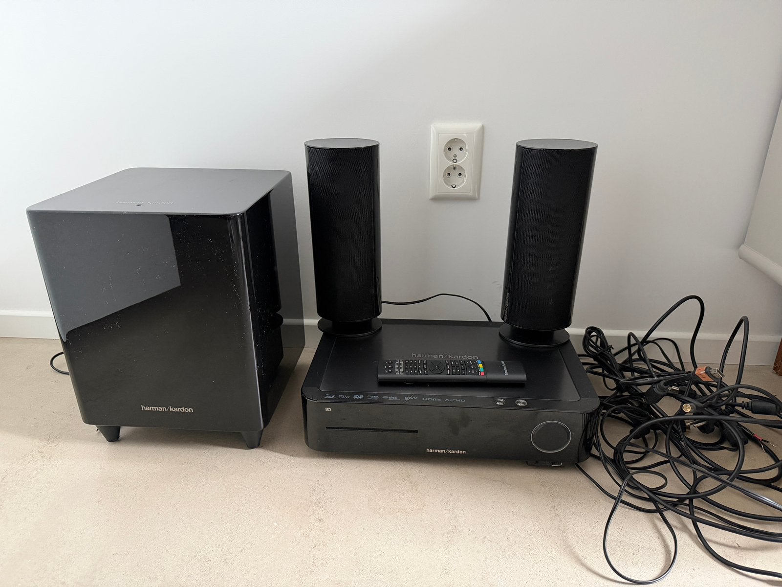 Harman kardon bds 270 systeem, Overige merken, 2.1-systeem, Blu-ray-speler, 70 watt of meer