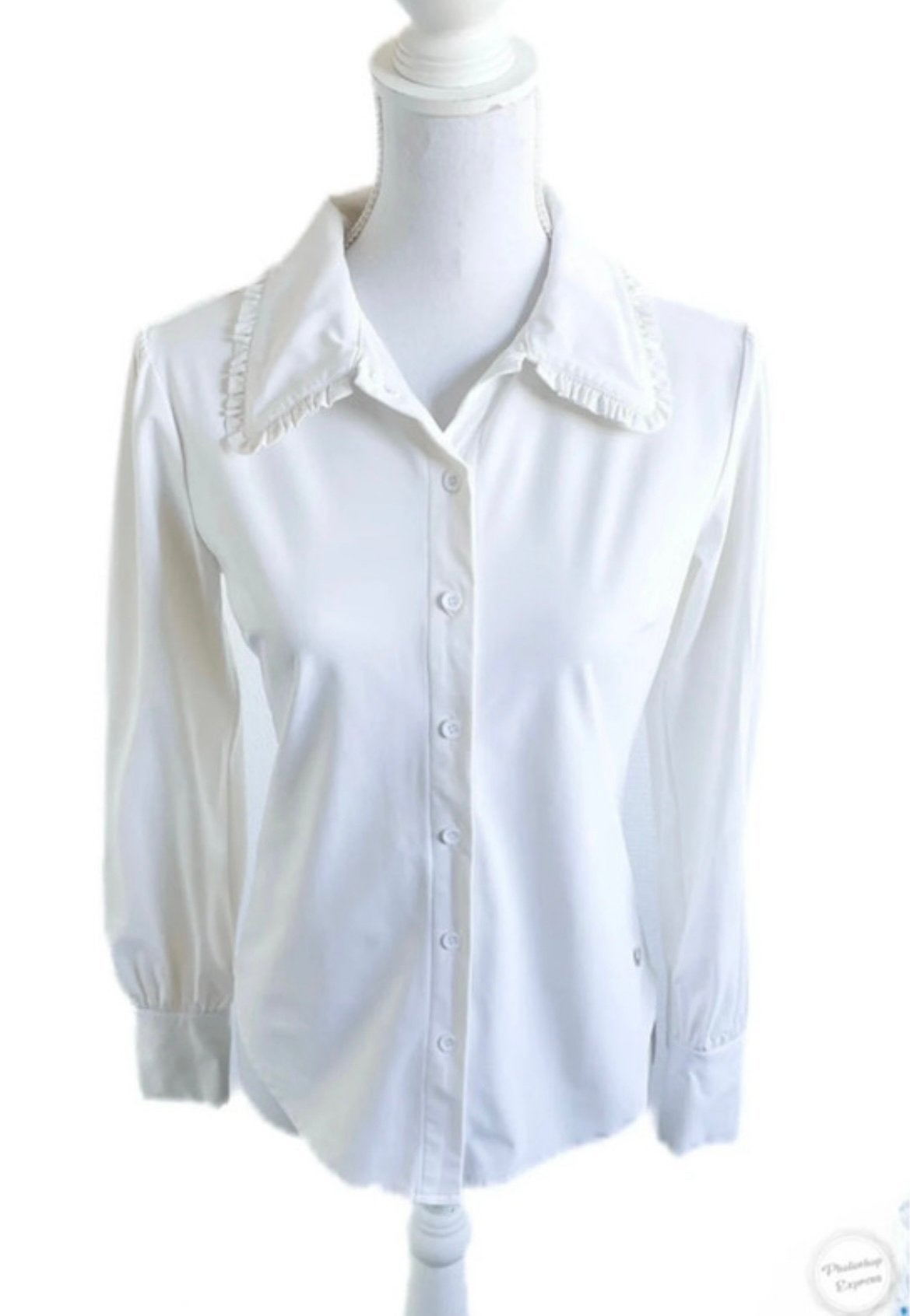 Mooie blouse van Lady Day XS, Kleding | Dames, Nassaustraat 88  9671 BX Winschoten, Beige, Ophalen of Verzenden, Zo goed als nieuw