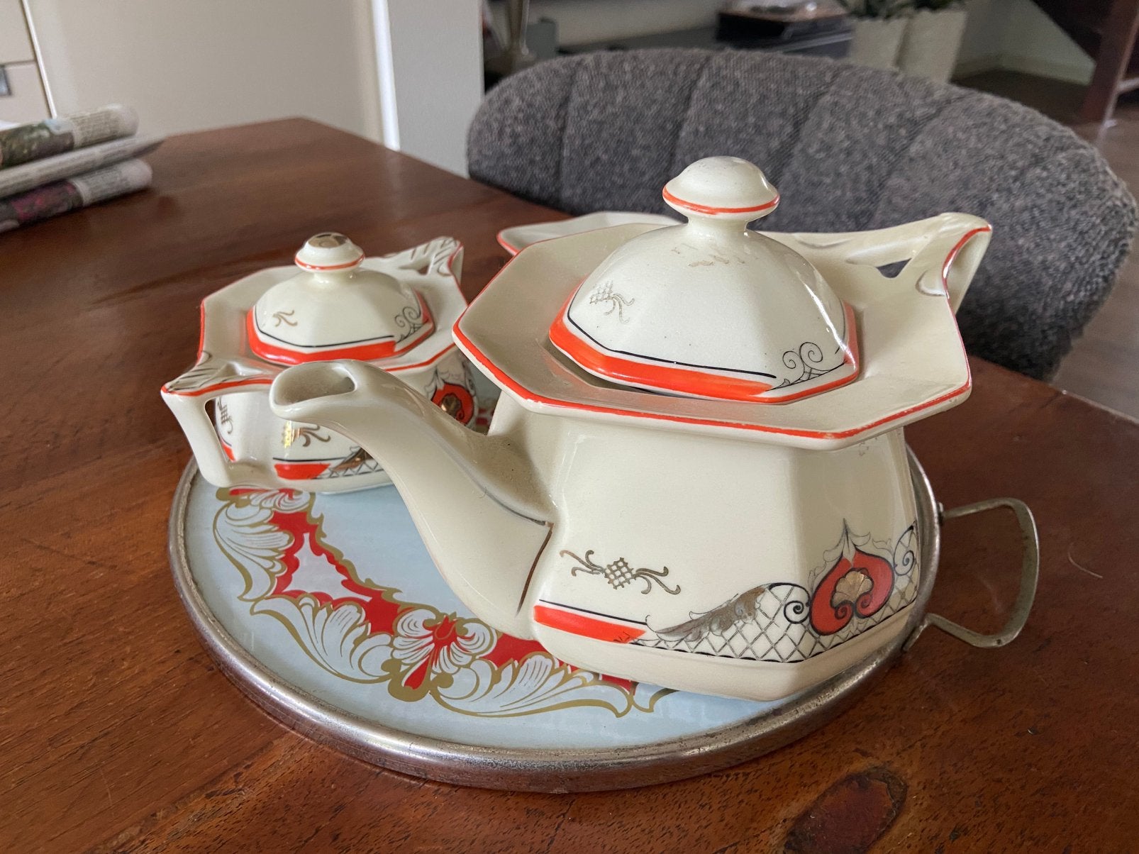 Thee servies Cambridge Ivory, Ophalen of Verzenden