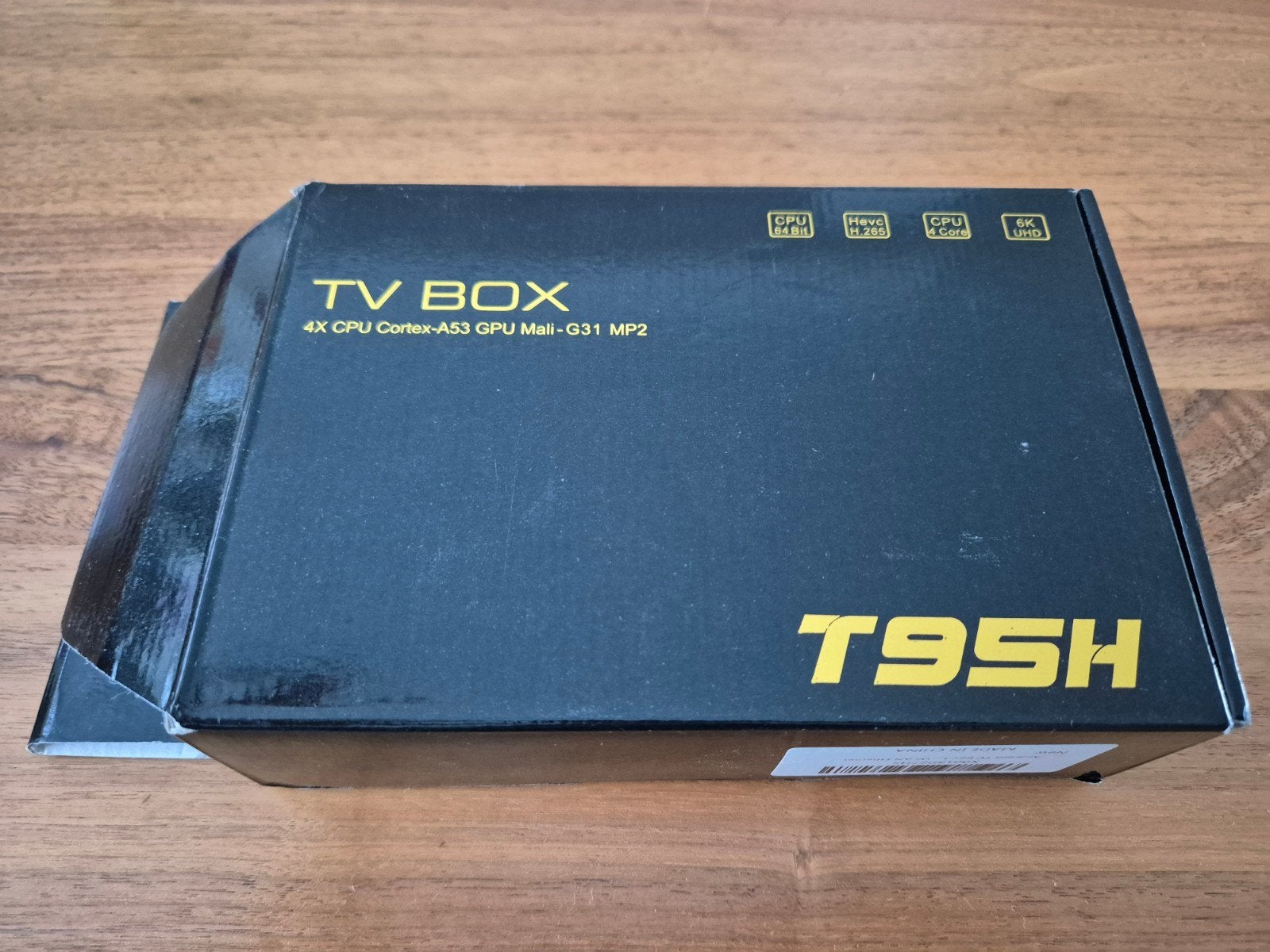 T95H Android TV Box (1GB RAM / 8GB ROM) - Met doos, Ophalen, Gebruikt, HDMI, Minder dan 500 GB