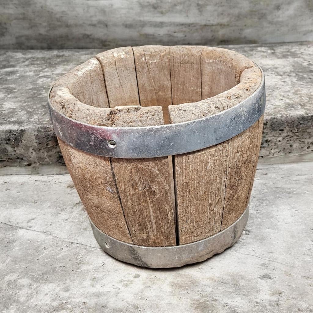 Vintage houten kaasmal / decoratieve bak, Ophalen