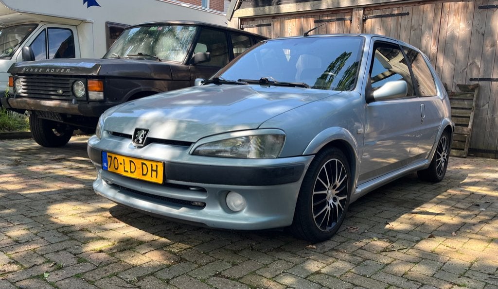 Peugeot 106 1.4 Sport 2002 Grijs, Zwart, 4 cilinders, Origineel Nederlands, Handgeschakeld