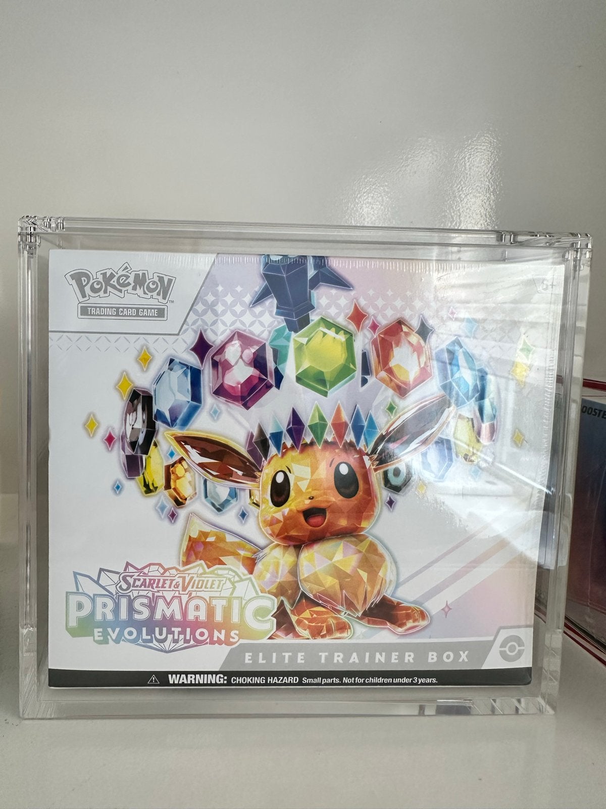 Pokémon Scarlet & Violet Prismatic Evolutions Elite Trainer, Hobby en Vrije tijd, Ophalen of Verzenden, Nieuw, Overige typen