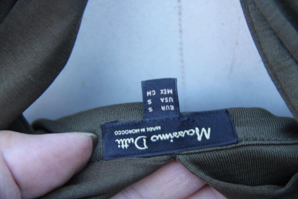 Jurk donkergroen Massimo Dutti mt S Vaste prijs, Kleding | Dames, Massimo Dutti, Ophalen of Verzenden, Zo goed als nieuw, Maat 36 (S)