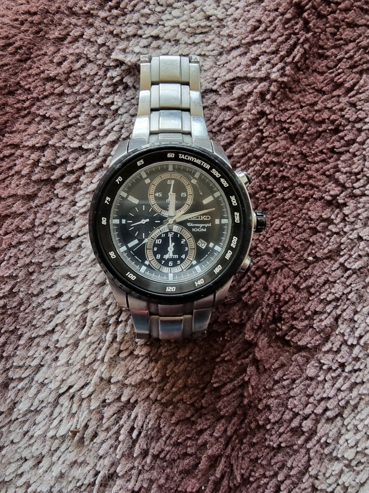 Mooie Seiko Chronograaf Herenhorloge - Model 7162, Ophalen of Verzenden