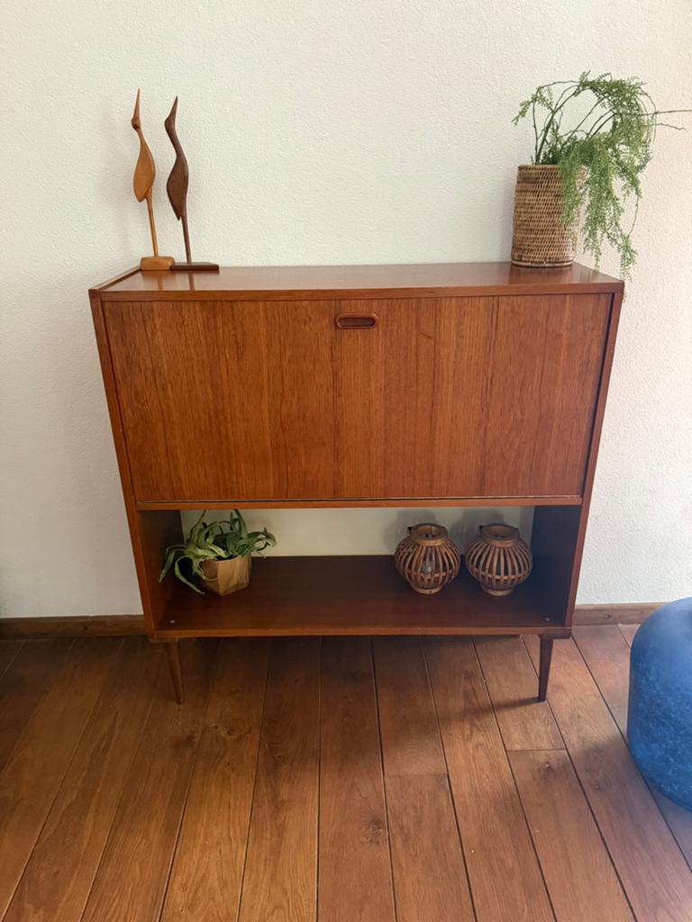 Vintage Teak Drankkastje / Barkast - Jaren '60 kast, Ophalen of Verzenden