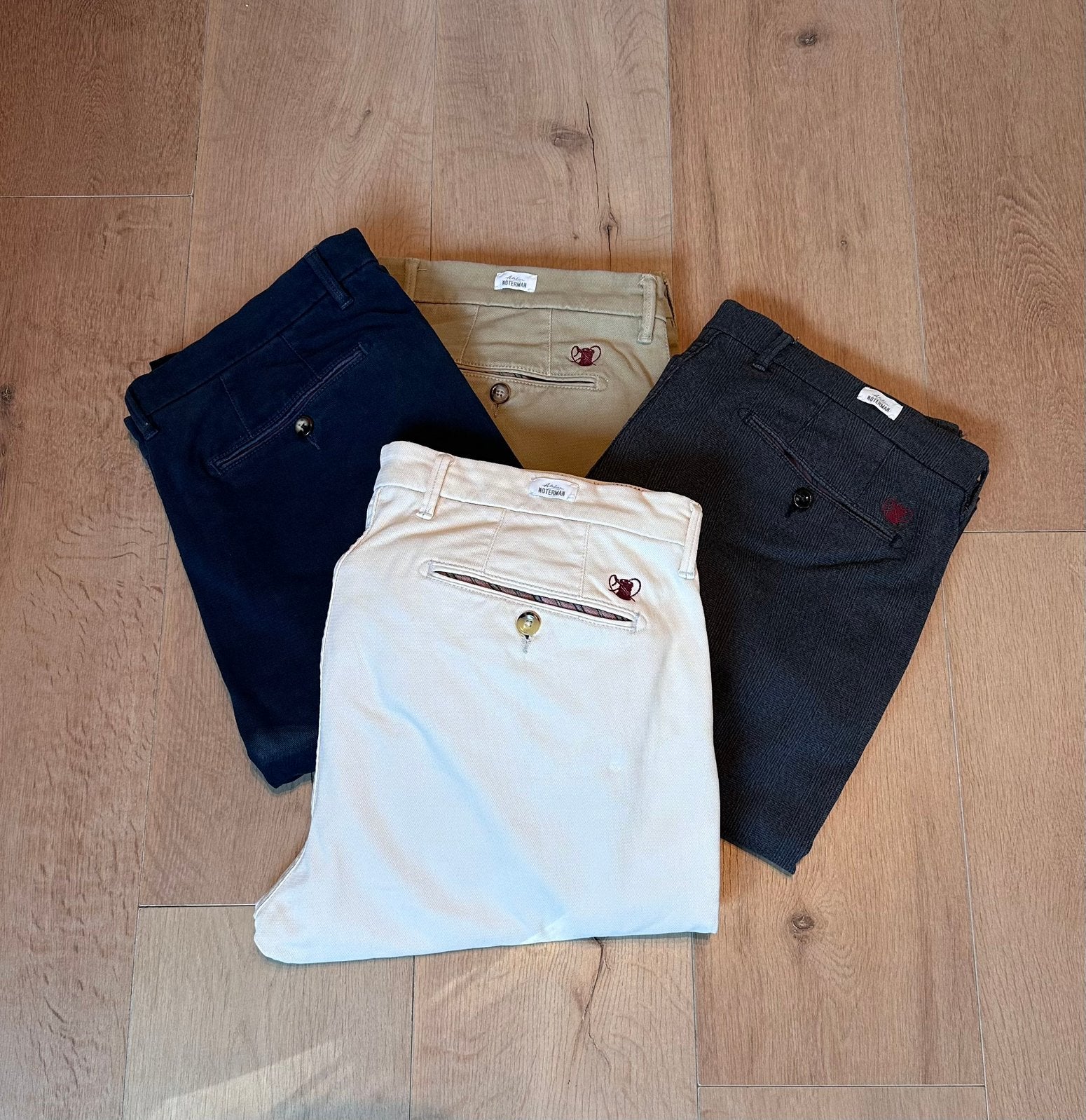 Atelier Noterman atn 1803 broeken - maat 35/34, Kleding | Heren, Ophalen of Verzenden, Zo goed als nieuw, Overige maten, Overige kleuren