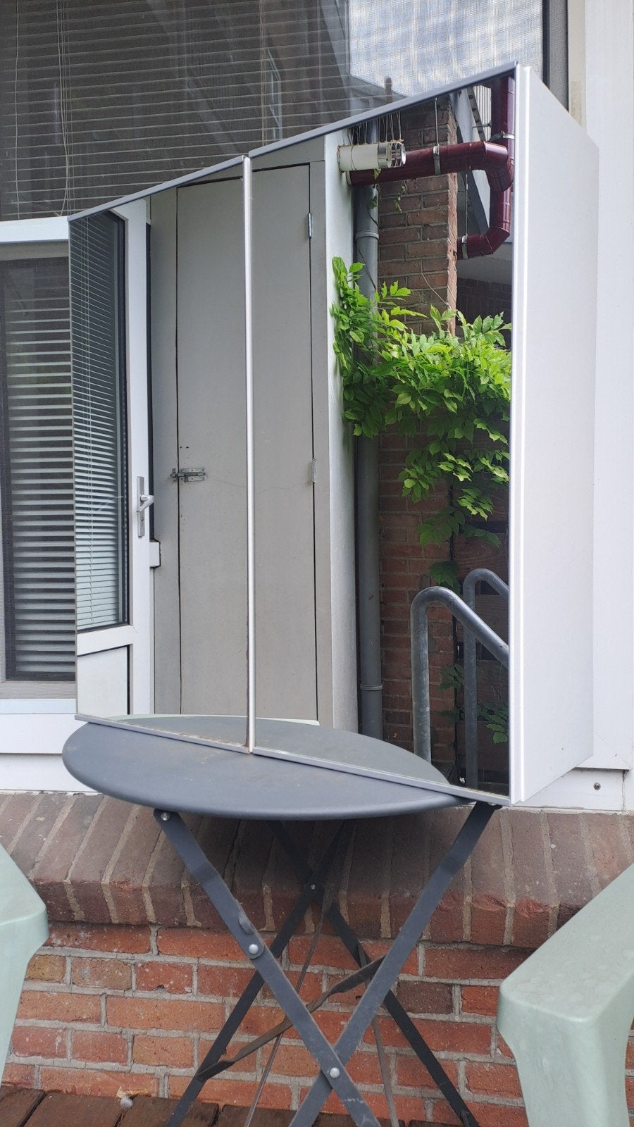IKEA Enhet spiegelkast met 2 deuren, Ophalen, 50 tot 100 cm, Minder dan 25 cm, Minder dan 100 cm