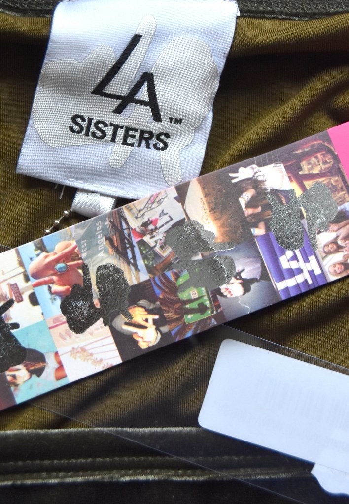 Nieuw LA Sisters velours bikini-broekje, Mt. M, Kleding | Dames, LA Sisters, Ophalen of Verzenden, Zo goed als nieuw, Zwembroek of Short