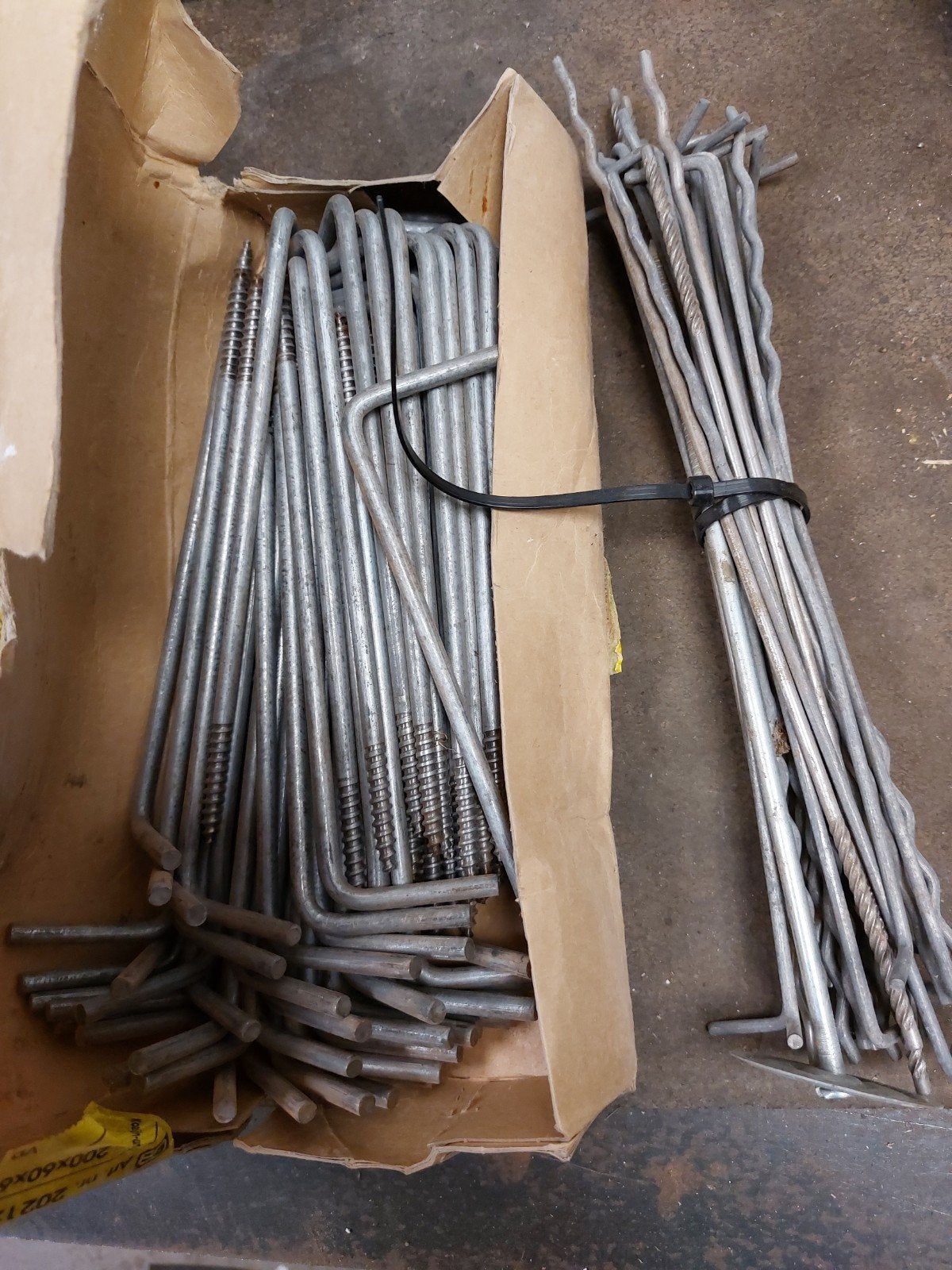 Kozijnankers en Schroeven - Diverse Maten, Ophalen of Verzenden, Gebruikt, 100 tot 250 mm, Schroeven