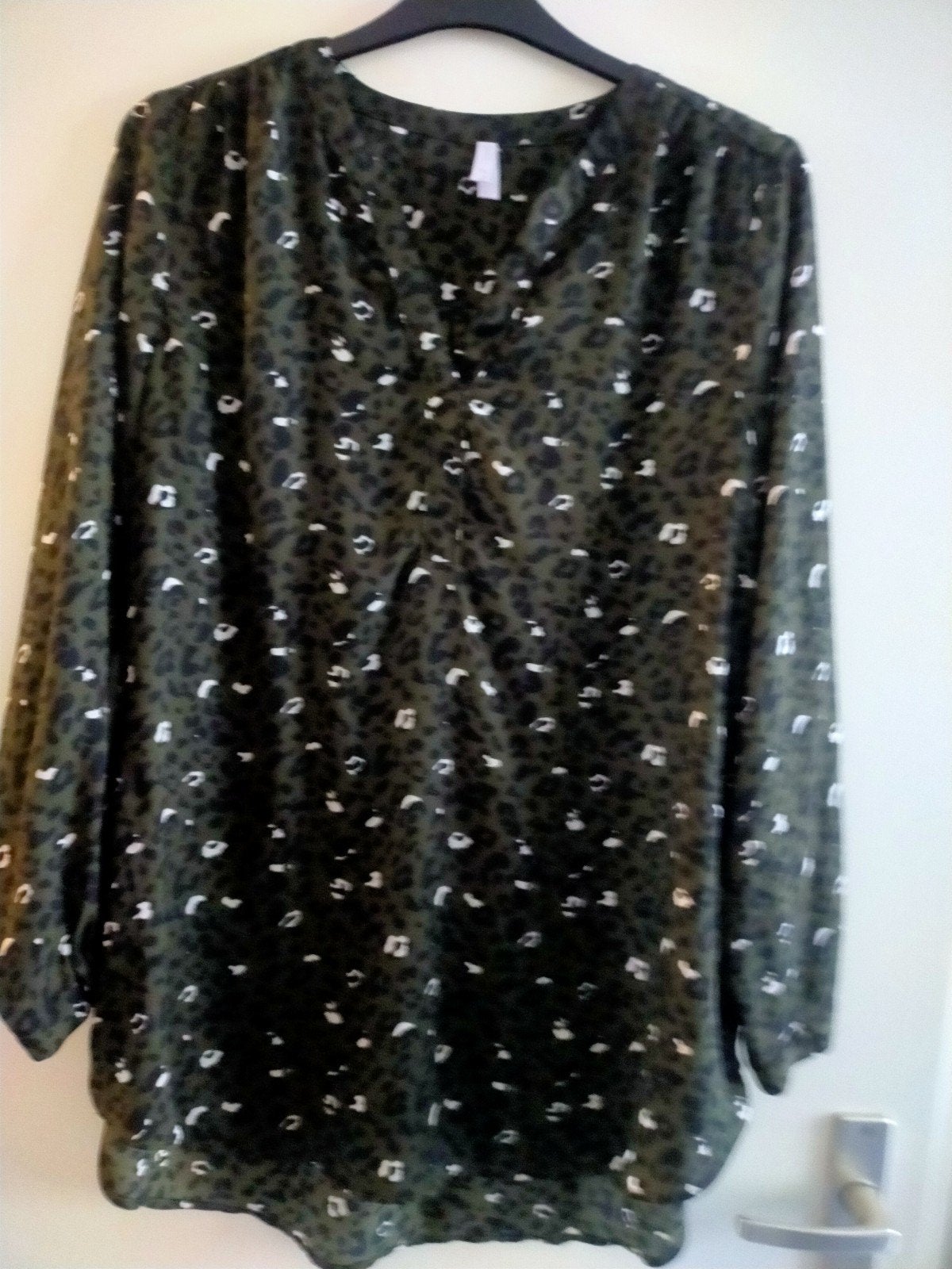Miss E Inspired Blouse met Luipaardprint - Maat XL, Maat 46/48 (XL) of groter, Ophalen of Verzenden, Gedragen, Miss E Inspired