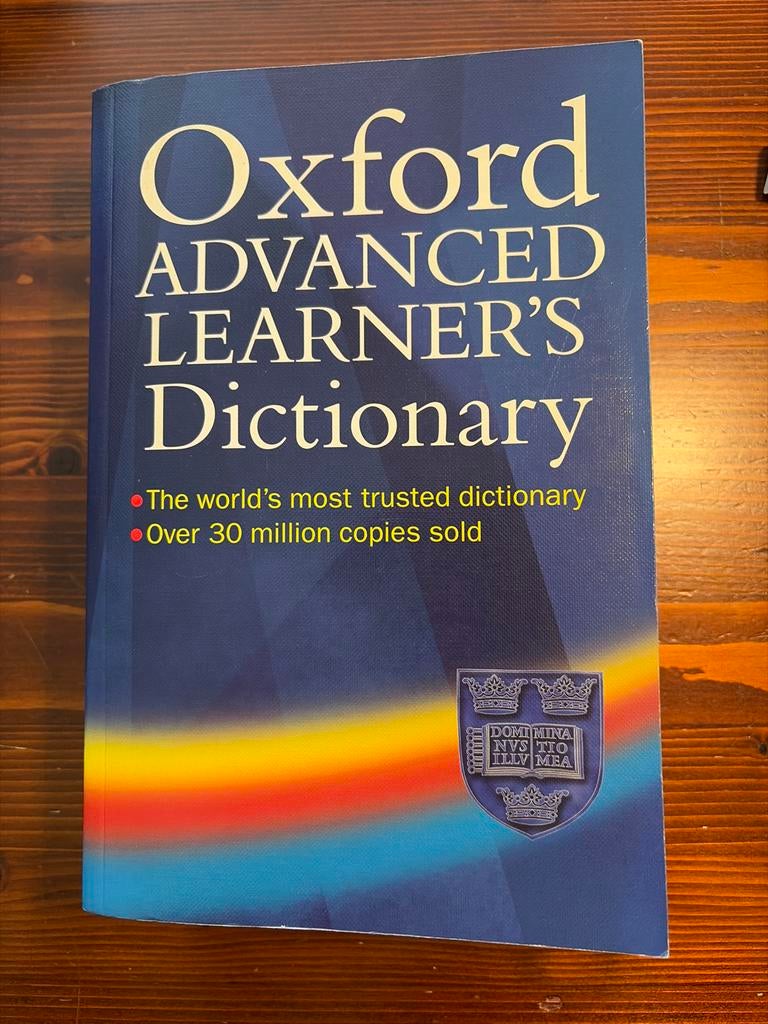 Woordenboek Oxford Advanced Learner's Dictionary, Boeken, Ophalen of Verzenden, Gelezen, Overige uitgevers, Engels