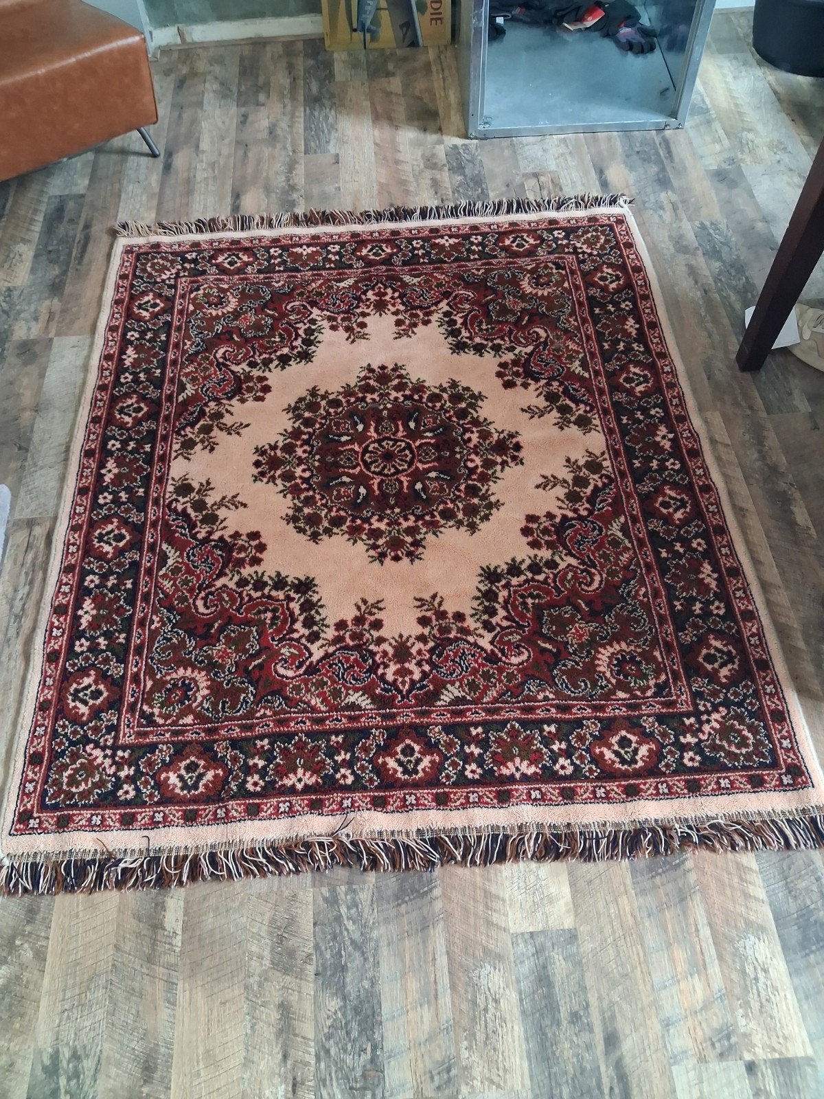 tapijt 50 jaar oud, Gebruikt, 100 tot 150 cm, Ophalen of Verzenden, 150 tot 200 cm
