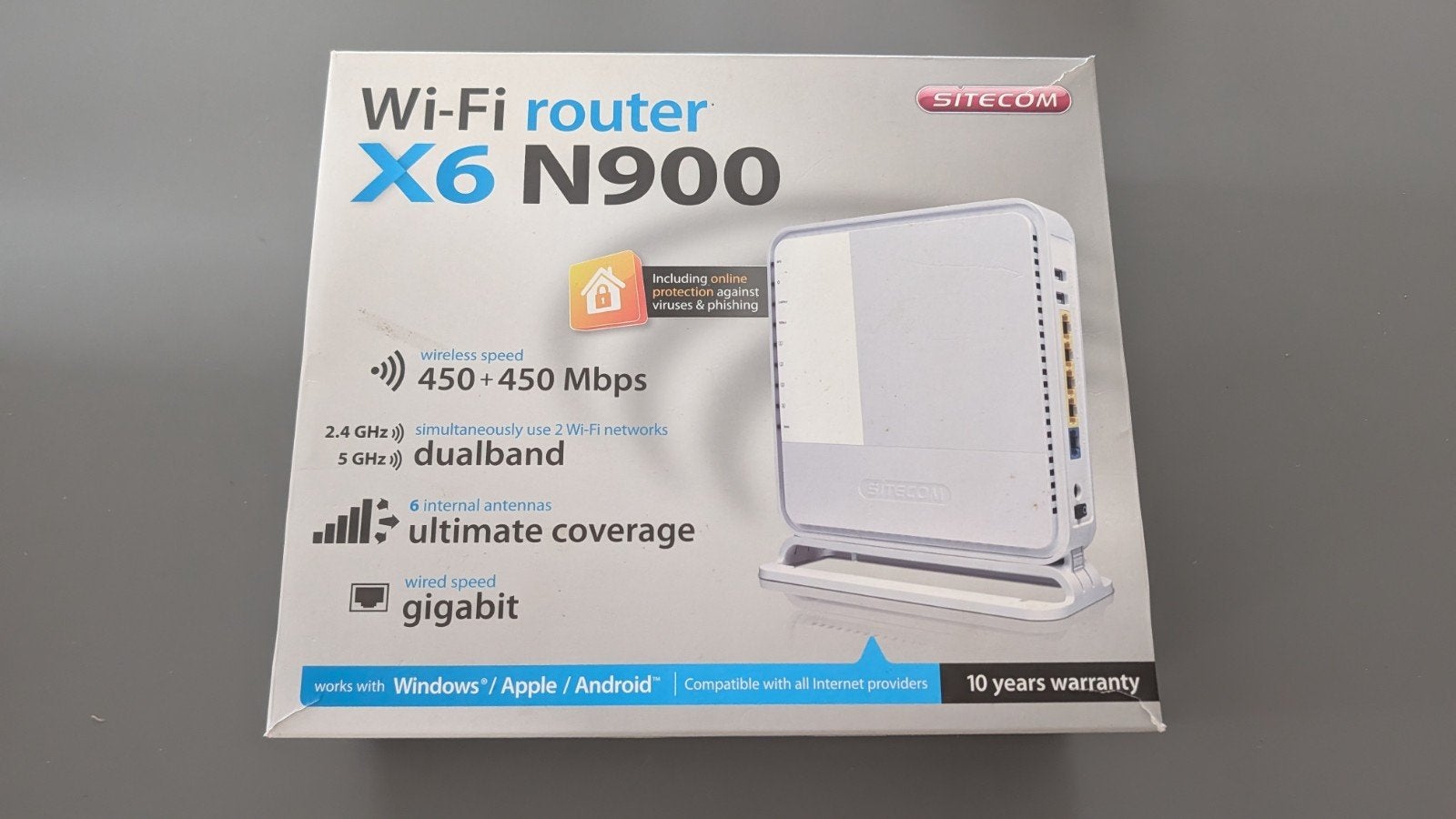 Sitecom router X6 N900 dual band, Ophalen, Zo goed als nieuw, Router, Sitecom