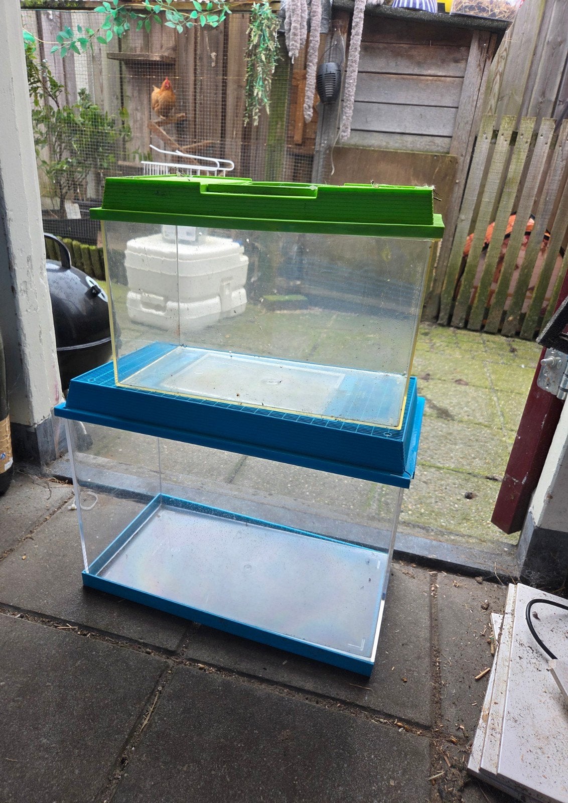 faunabox / aquarium, Ophalen of Verzenden, Gebruikt