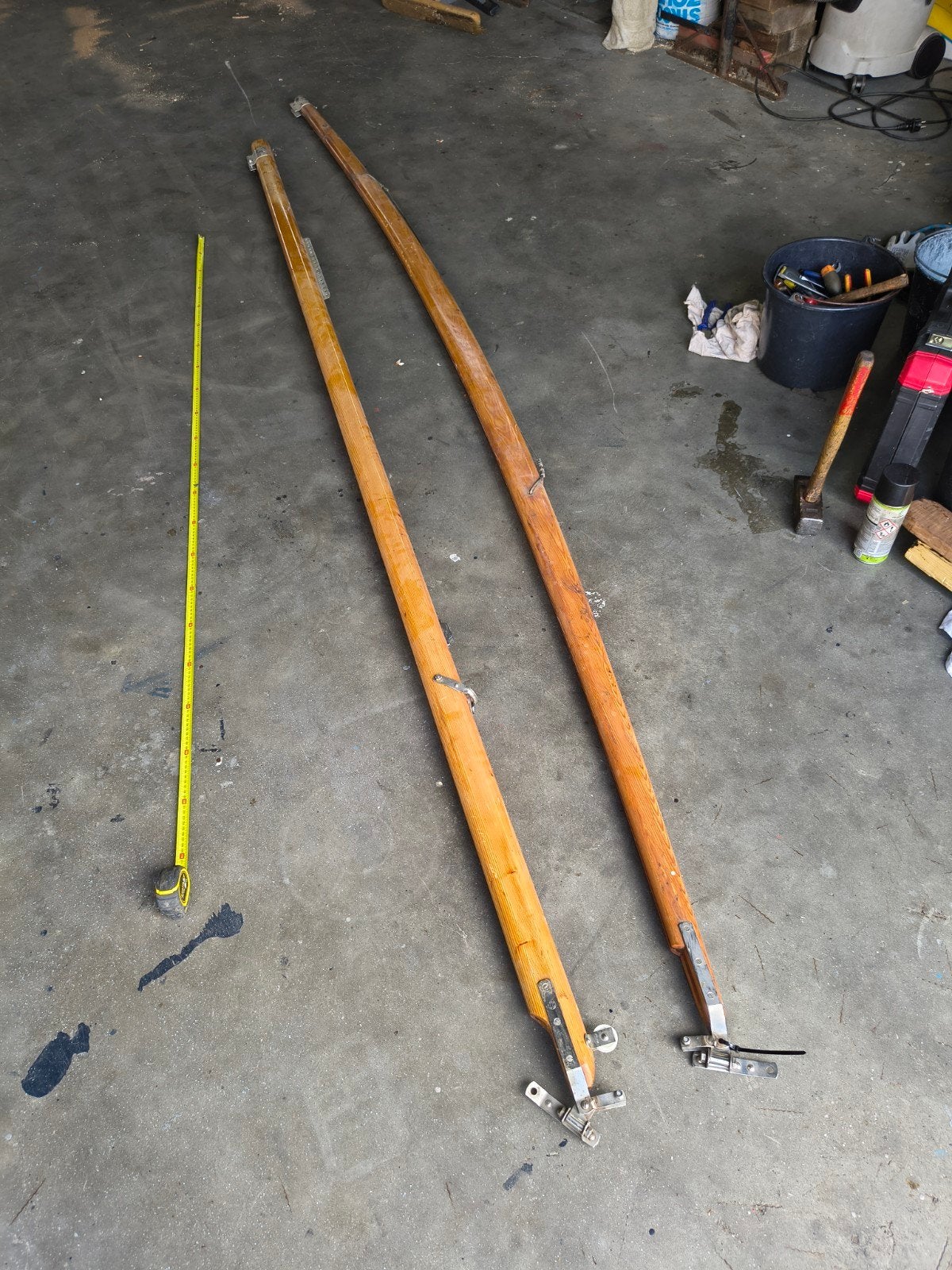 Gaffel voor houten Valk, gebogen / krom, Ophalen, Gebruikt, Onderhoud en Reparatie
