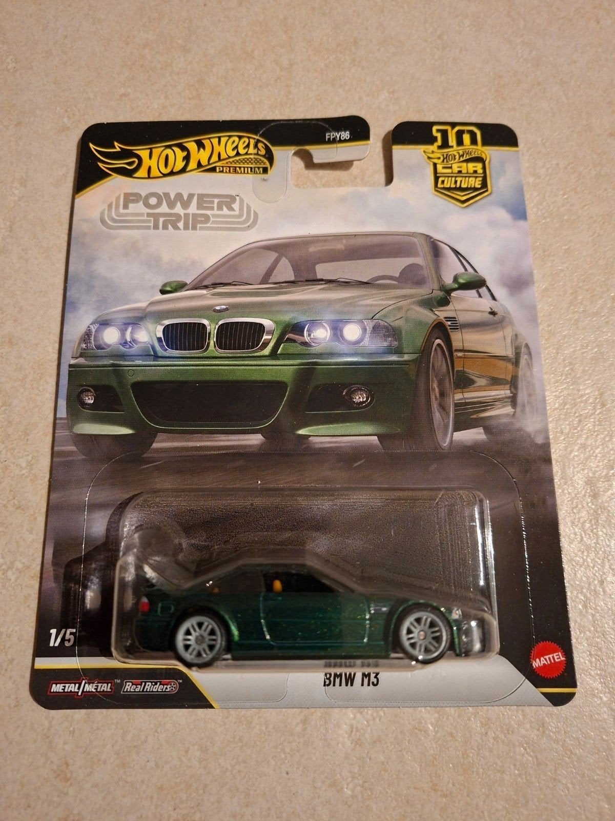 Hot Wheels Premium BMW M3 E46 Power Trip Car Culture, Ophalen of Verzenden, Nieuw, Auto