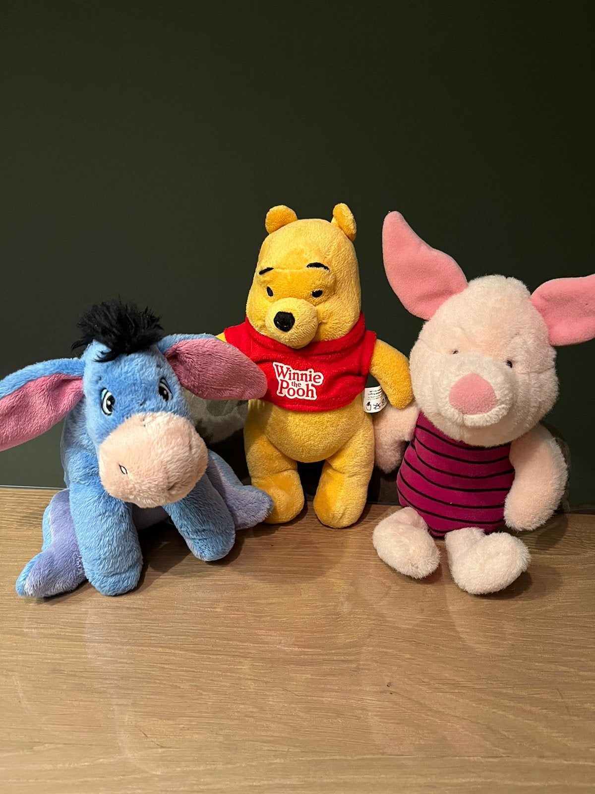 Gave set Winnie the Pooh knuffels, Kinderen en Baby's, Speelgoed | Knuffels en Pluche, Ophalen of Verzenden, Zo goed als nieuw
