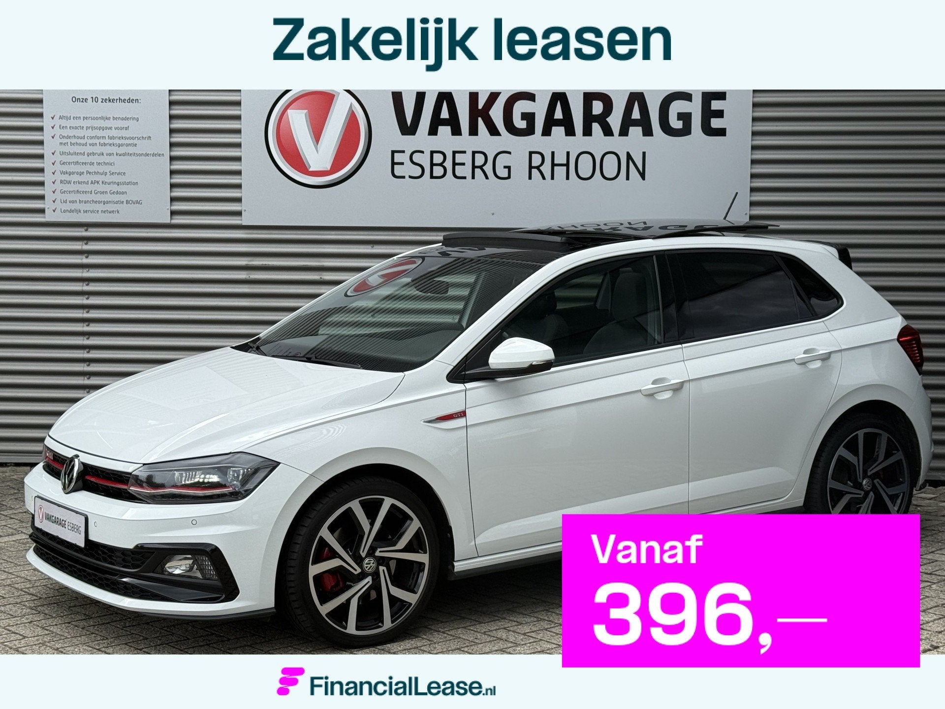 Volkswagen Polo 2.0 TSI GTI BRESCIA, PANO, DSG, Gebruikt, Zwart, 4 cilinders, 1984 cc