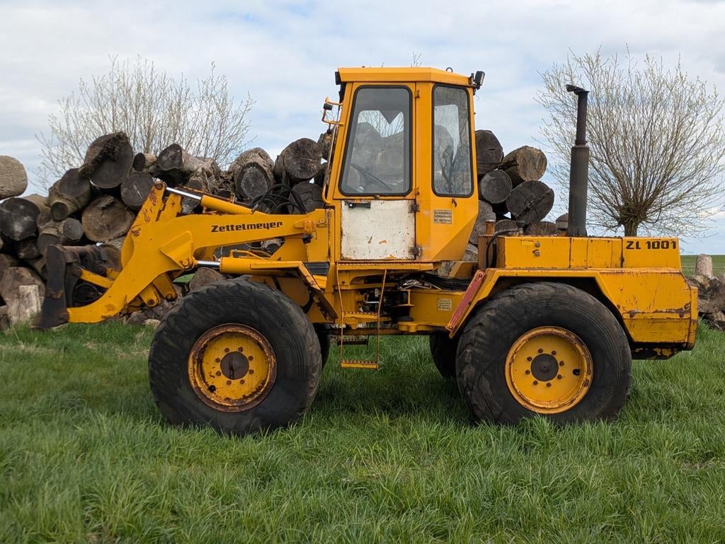 Zettelmeyer ZL 1001 shovel, Zakelijke goederen, Machines en Bouw | Kranen en Graafmachines, Ophalen, -, -, Zettelmeyer