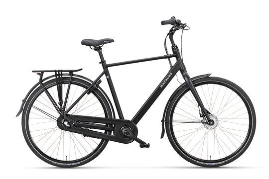 Batavus Fonk 7 2026 zwart heren 53cm 28inch, 53 tot 57 cm, Nieuw, Batavus, Versnellingen
