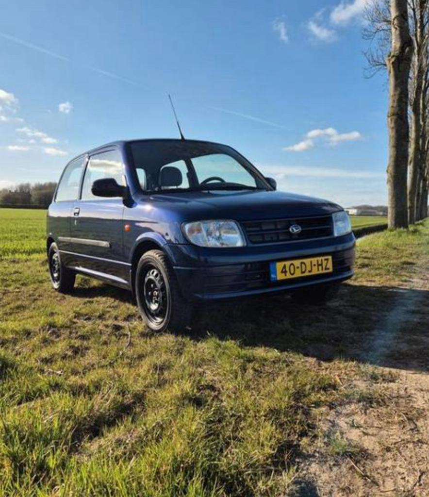 Daihatsu Cuore 1.0 AUT 1999 Blauw, 15 km/l, 18 €/maand, Cuore, Origineel Nederlands