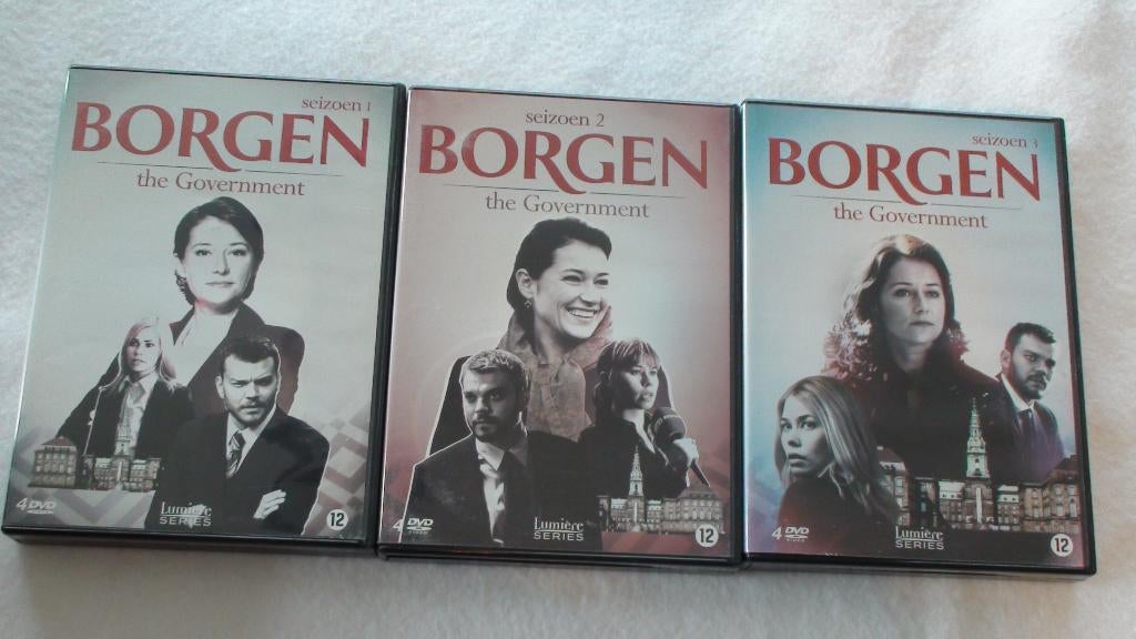 Borgen seizoen 1 2 en 3, Alle leeftijden, Ophalen of Verzenden, Zo goed als nieuw, Actie en Avontuur