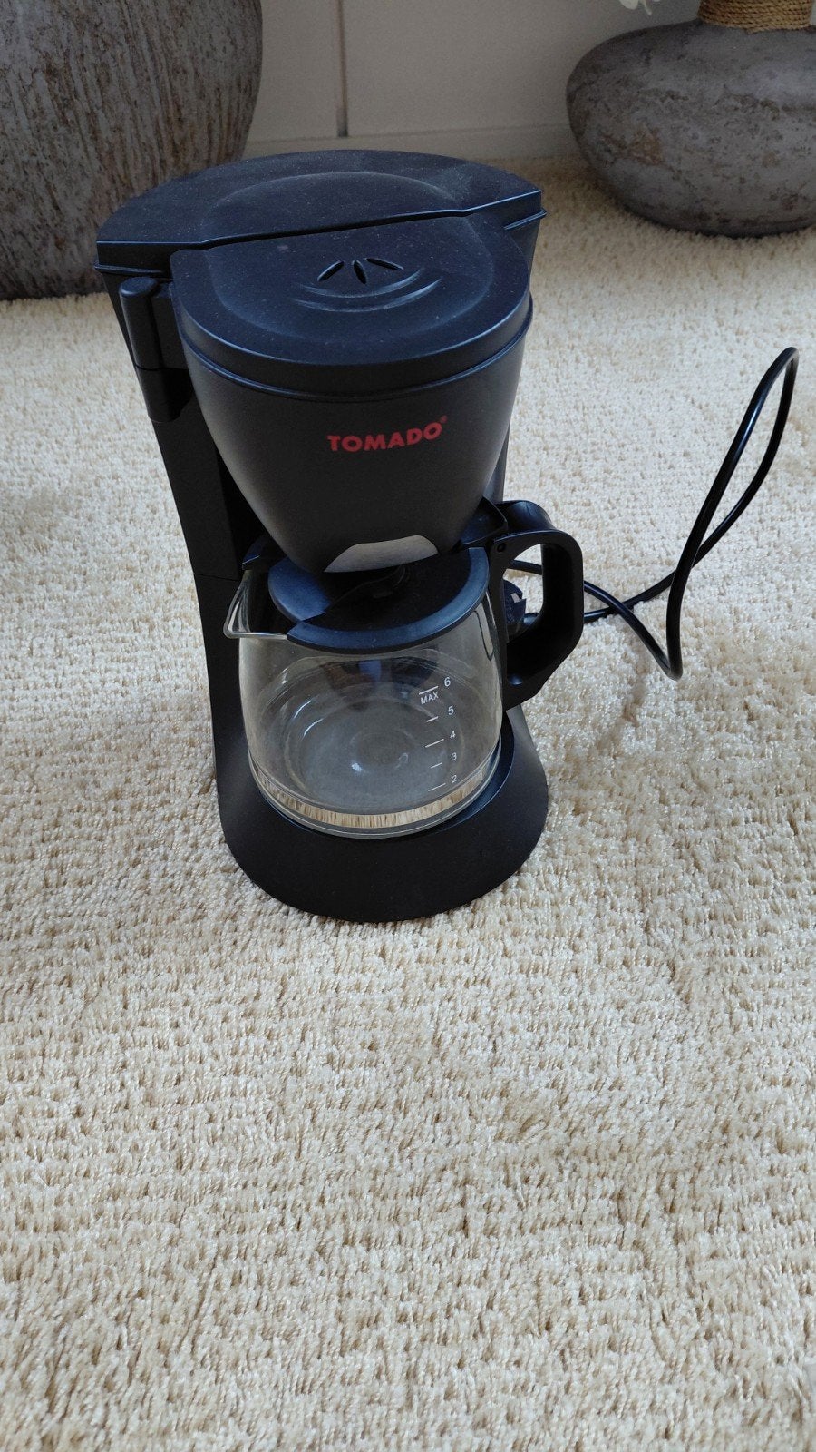 Tomado camping koffiezetapparaat - Compact en handig, Caravans en Kamperen, Ophalen, Gebruikt