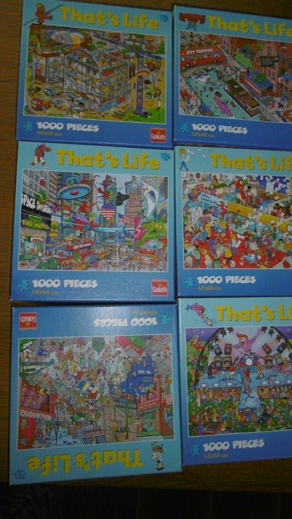 puzzel 1000 st, Ophalen, Zo goed als nieuw
