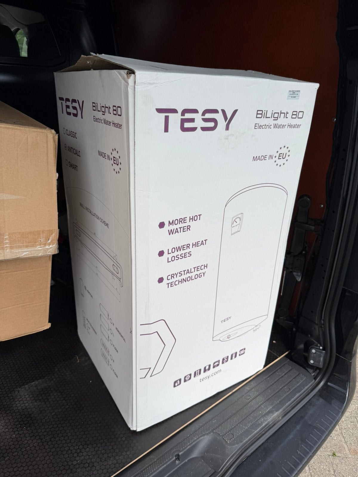 Tesy bilight 80 l antikalk elec boiler, Doe-het-zelf en Verbouw, Ophalen, 20 tot 100 liter, Nieuw, Boiler