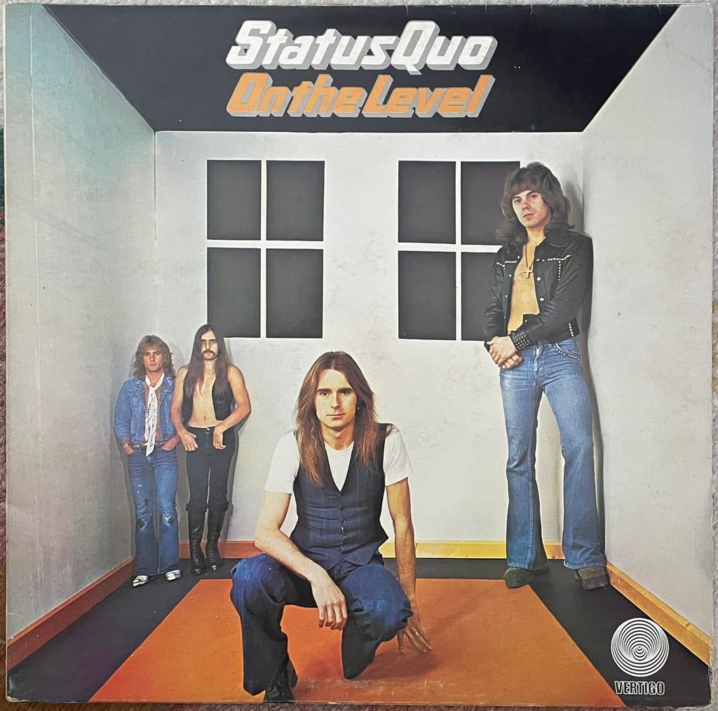 LP Status Quo - On The Level (1975), Ophalen of Verzenden, 12 inch, Poprock, Gatefold hoes