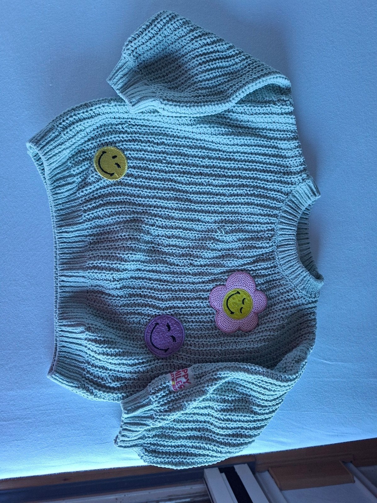 H&M Trui met Smiley Patches, Ophalen of Verzenden, Zo goed als nieuw, H&M, Jongen of Meisje