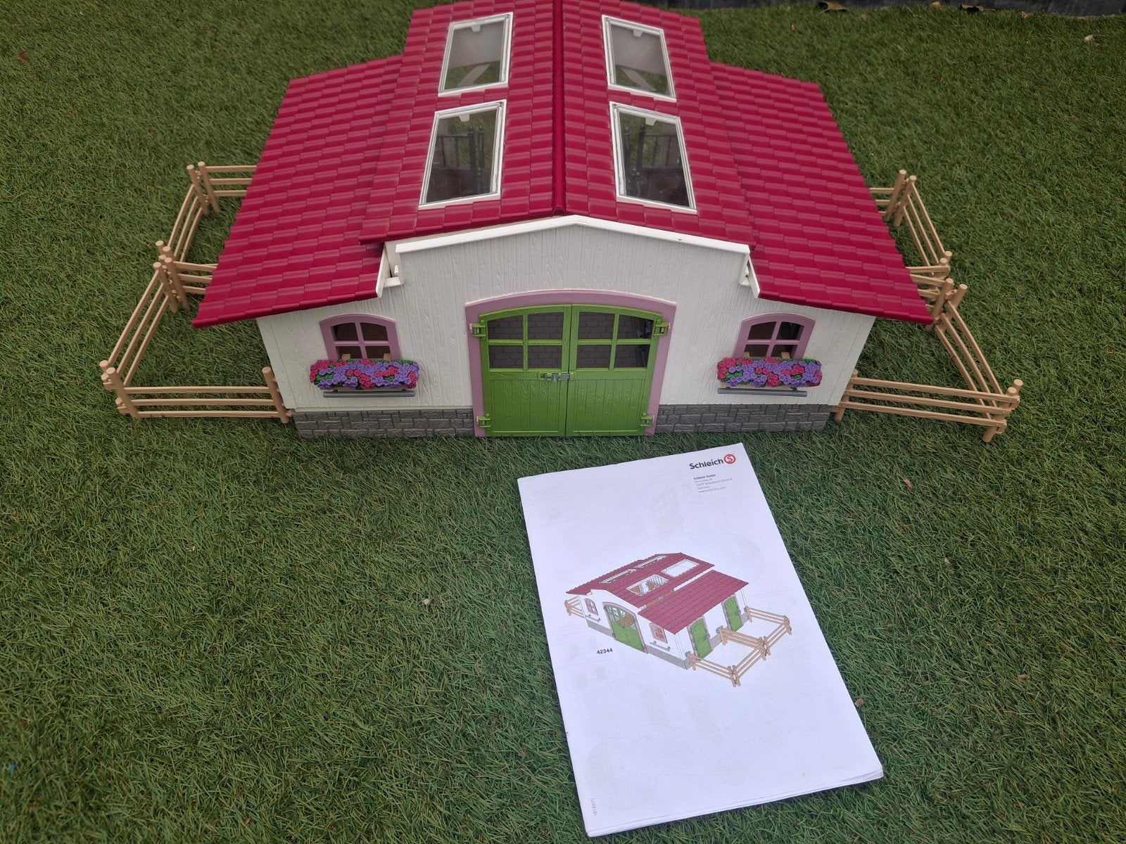 Schleich Horse Club Grote Paarden manege 42344, Ophalen, Zo goed als nieuw