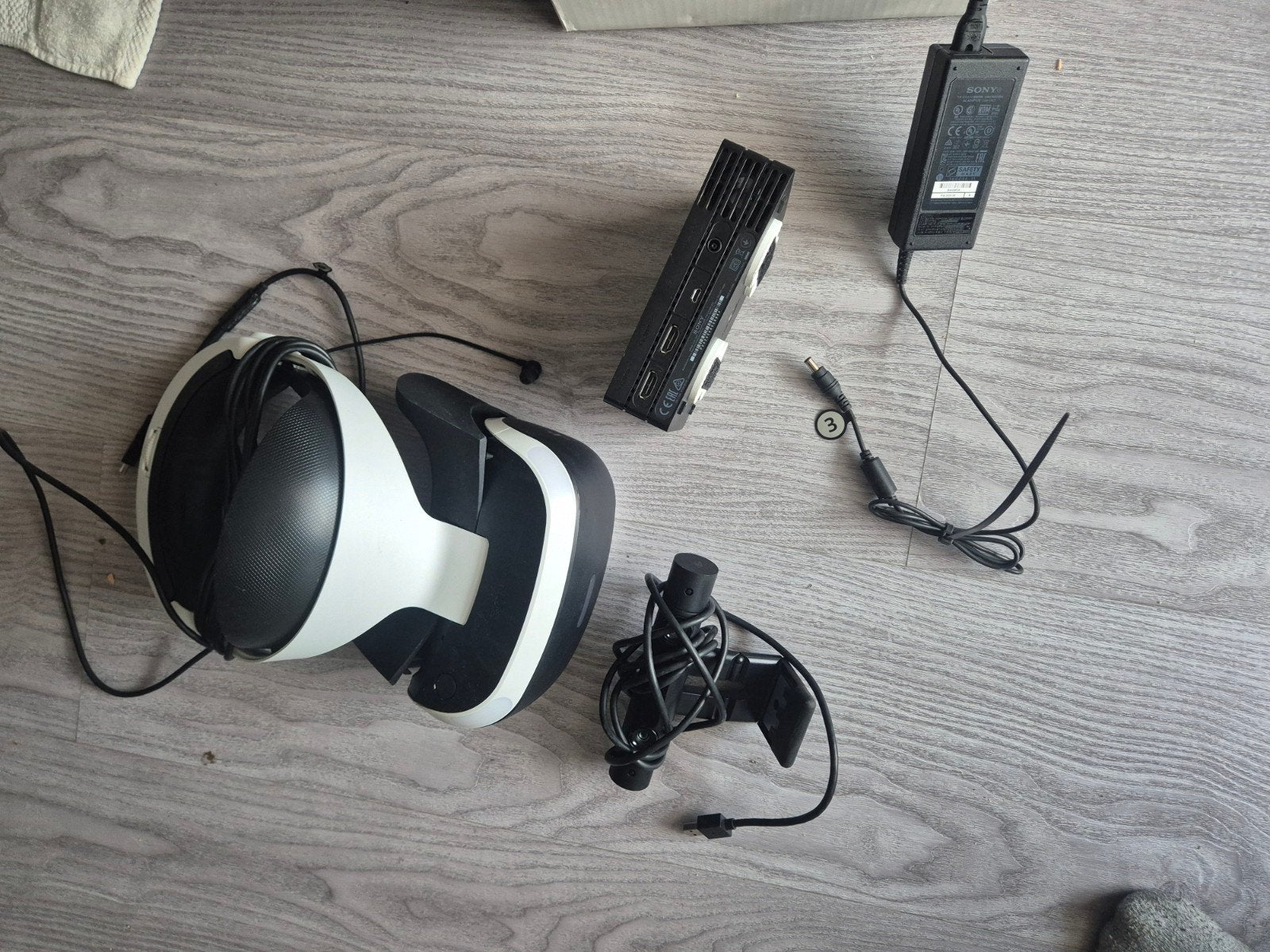 Sony PlayStation VR (PSVR) V1 met Processor Unit en Adapter, Ophalen of Verzenden, Gebruikt, Overige typen, PlayStation 4