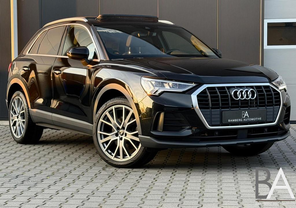 Audi Q3 45 TFSI e |panorama|memory|ACC|keyless|camera, Auto's, Audi, Gebruikt, Met garantie (alle), Zwart, 245 pk