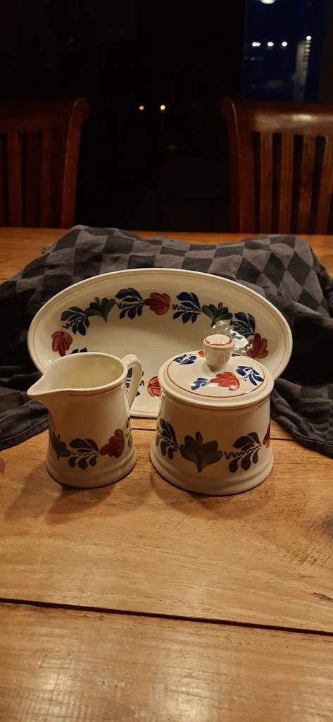 € 70,00  Boerenbont servies gehele set of per stuk (€7), Huis en Inrichting, Overige typen, Ophalen of Verzenden, Zo goed als nieuw