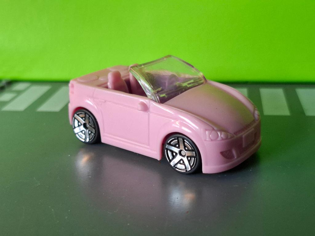Mattel - Polly Pocket Cabrio [roze] 1, Ophalen of Verzenden, Gebruikt, Auto